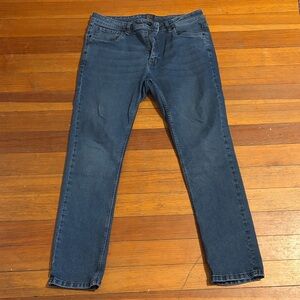 Men's Slim Fit Blue Denim Jeans
